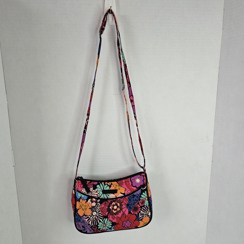 Vera Bradley Crossbody Bag Floral Fiesta Pattern